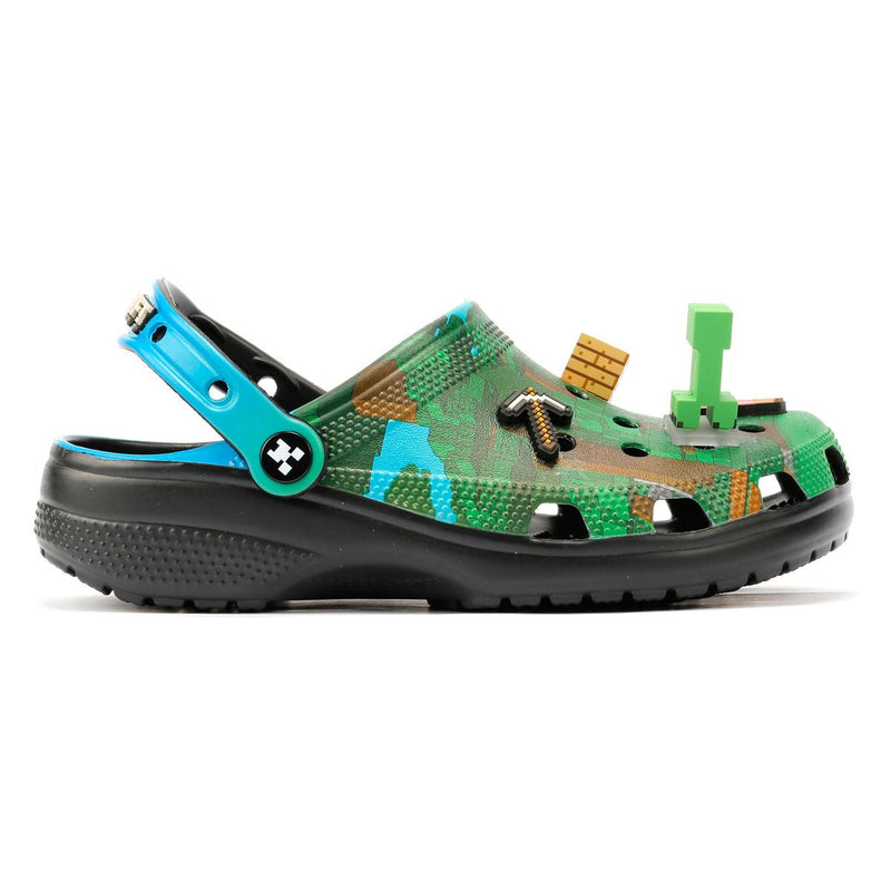 Crocs Minecraft Classic Grüne Sandalen