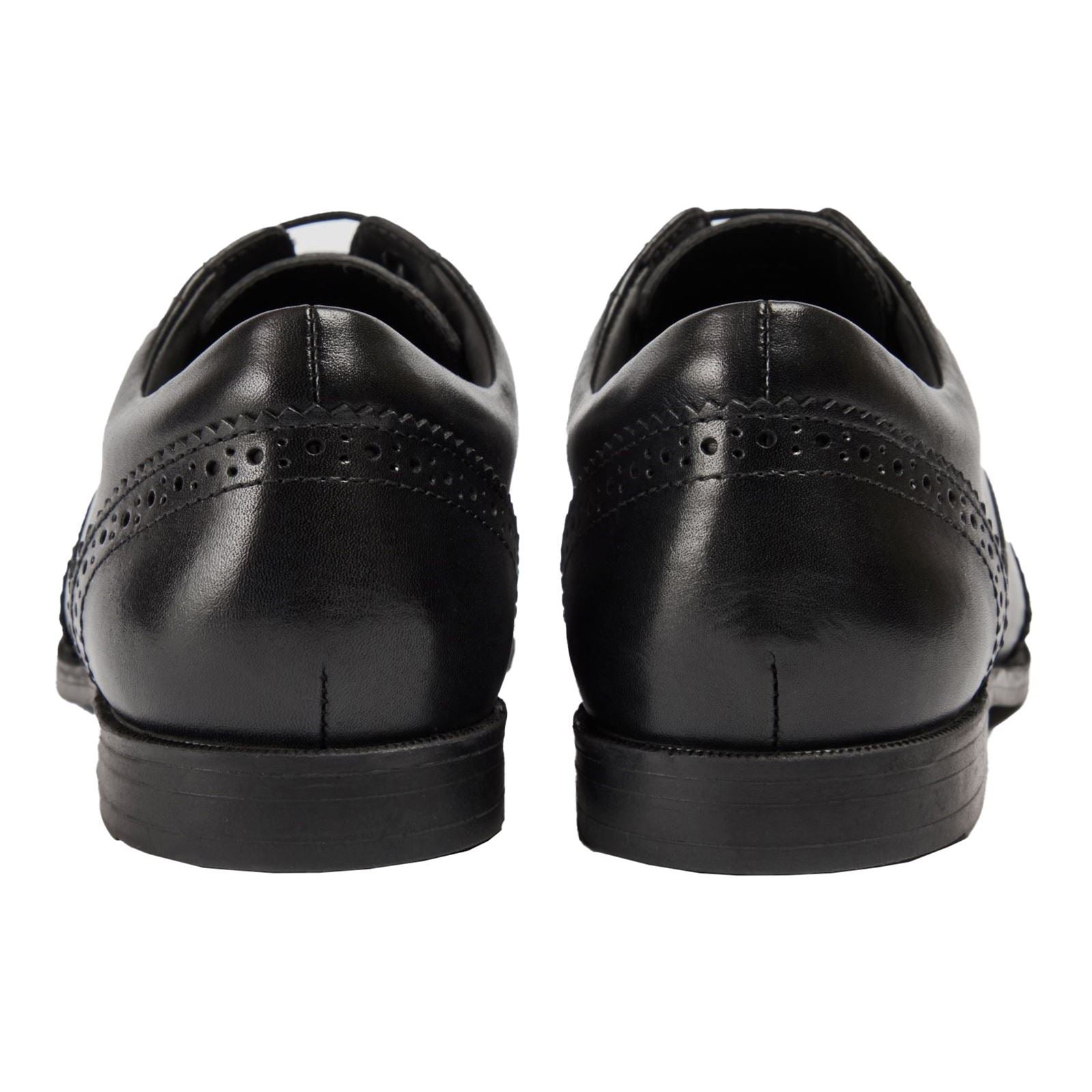 Pod Lee Mädchenschwarze Slipper Aus Leder