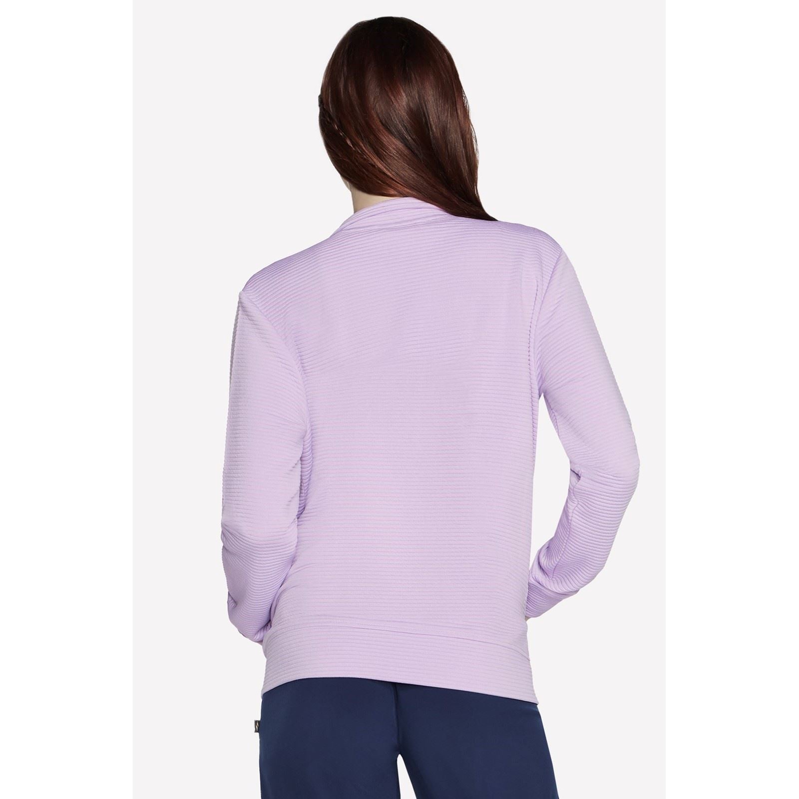 Skechers GO WALK Everywhere Damen Lila Jacke
