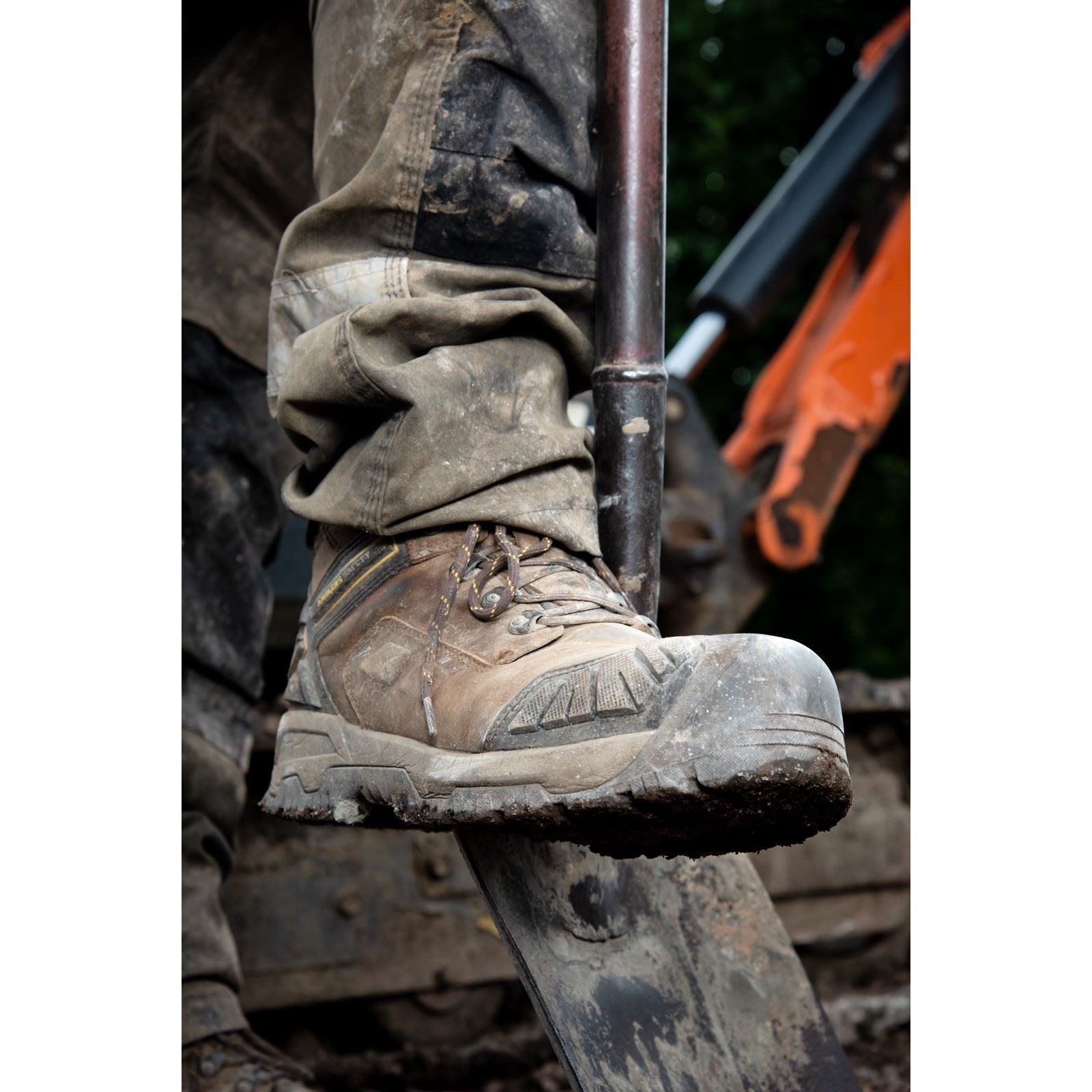 Amblers Safety Quarry Lederbraune Sicherheitsstiefel