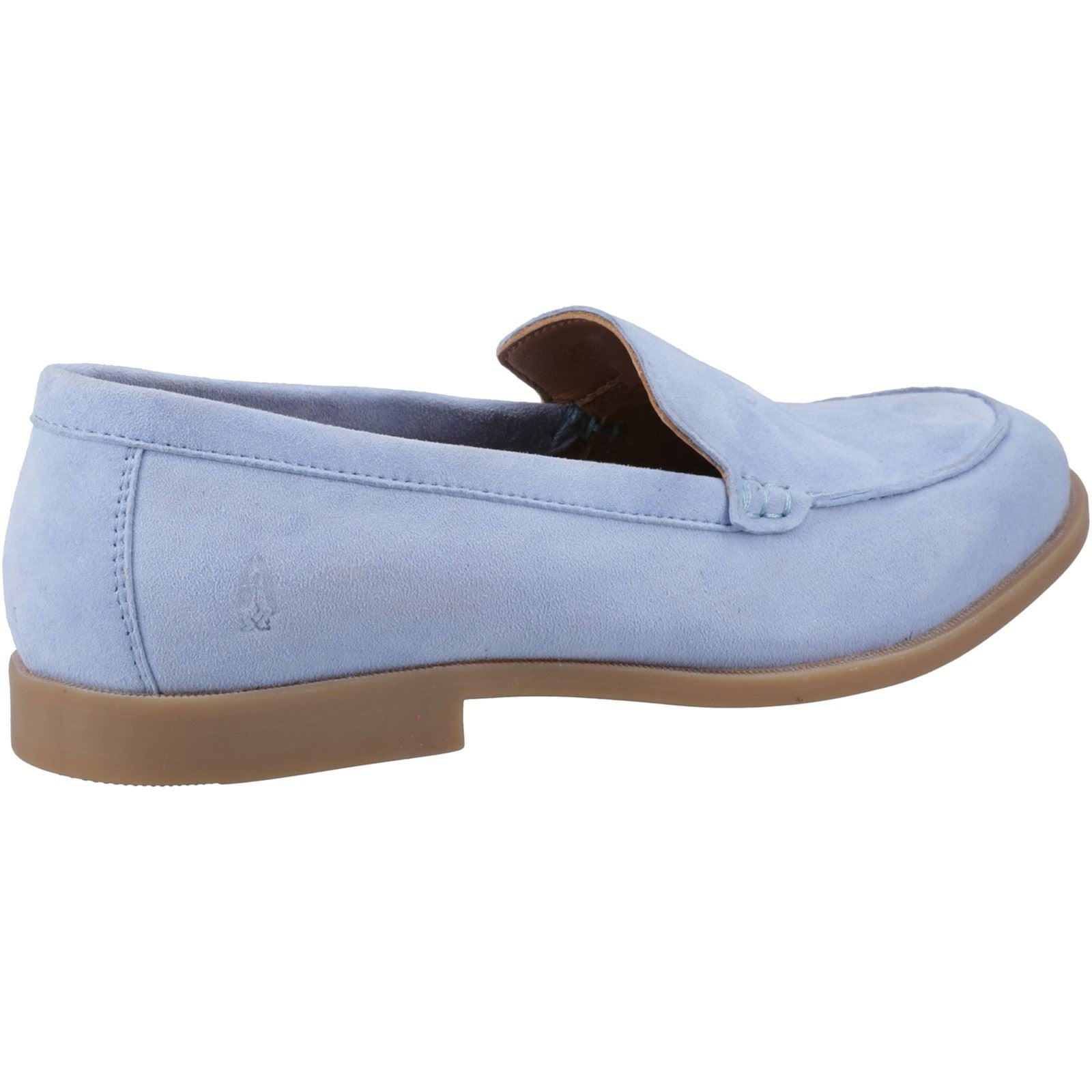 Hush Puppies Natasha Damen Lederslipper In Blau