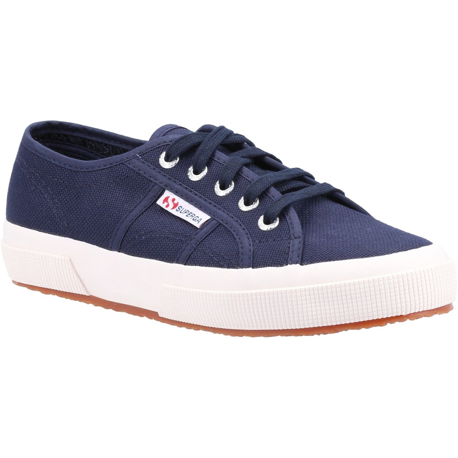 Superga 2750 Cotu Classic 100% Baumwolle Herren Turnschuhe In Marineblau