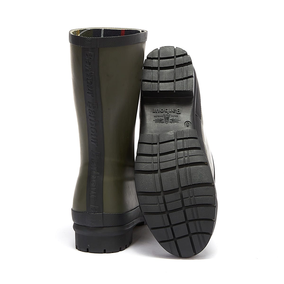 Barbour Banbury Damen Olive Grün Gummistiefel
