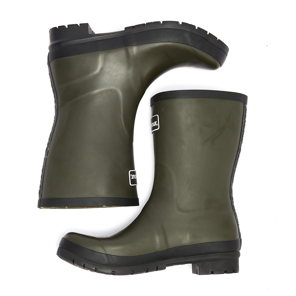 Barbour Banbury Damen Olive Grün Gummistiefel