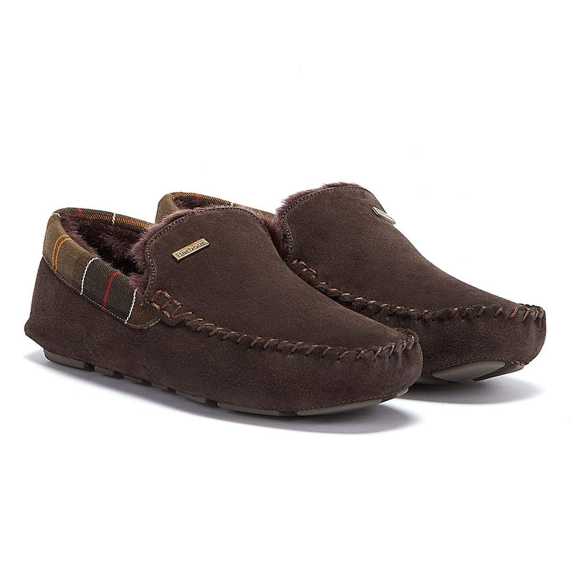Barbour Herren Braun Monty Hausschuhe