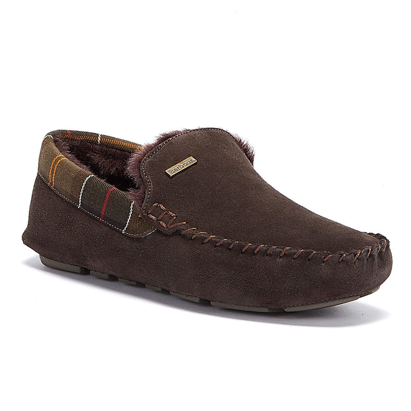 Barbour Herren Braun Monty Hausschuhe