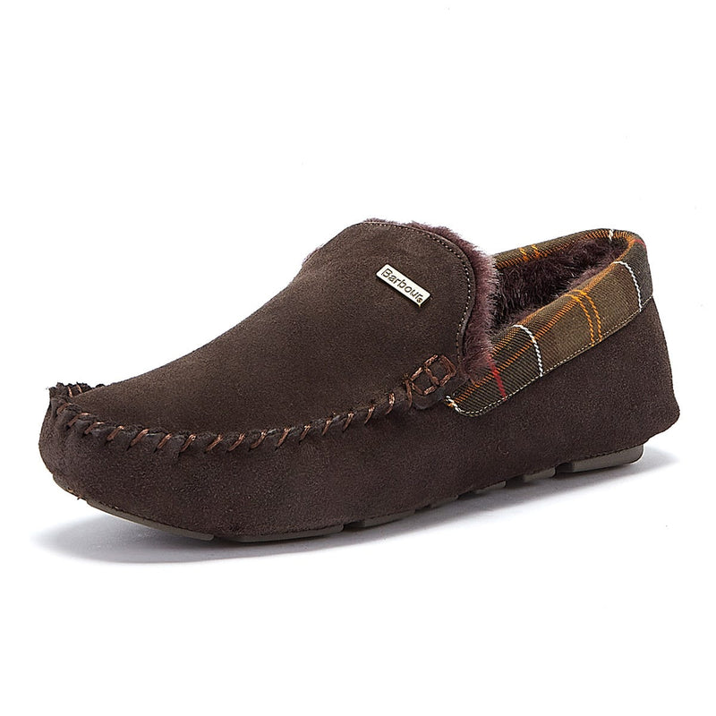 Barbour Herren Braun Monty Hausschuhe