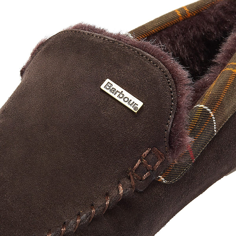 Barbour Herren Braun Monty Hausschuhe