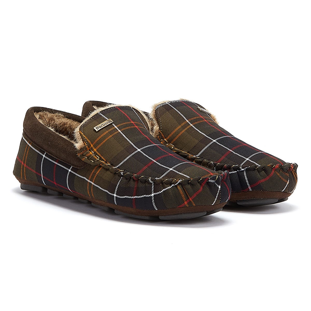 Barbour Monty Herren Tartan Hausschuhe