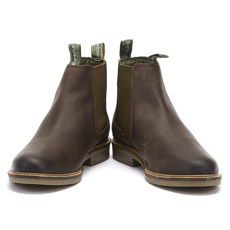 Barbour Farsley Herren Choco Braun Chelsea Stiefel