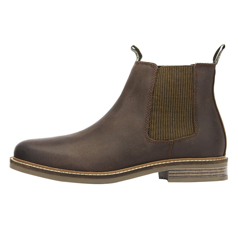 Barbour Farsley Herren Choco Braun Chelsea Stiefel