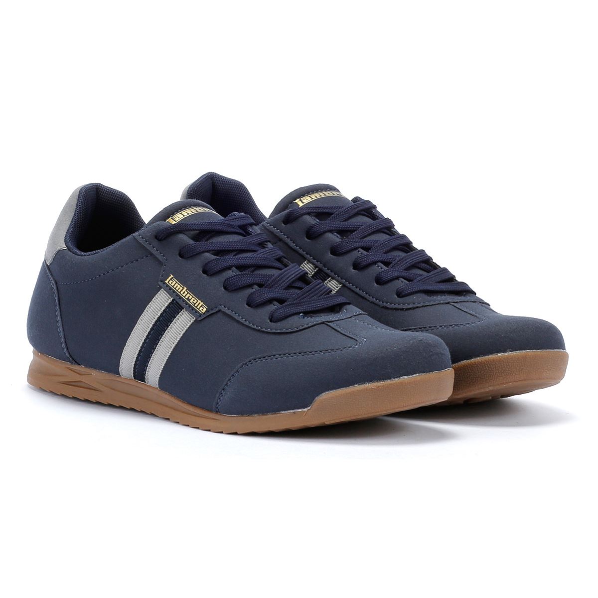Lambretta Tackle Herren Dunkelblaue Turnschuhe