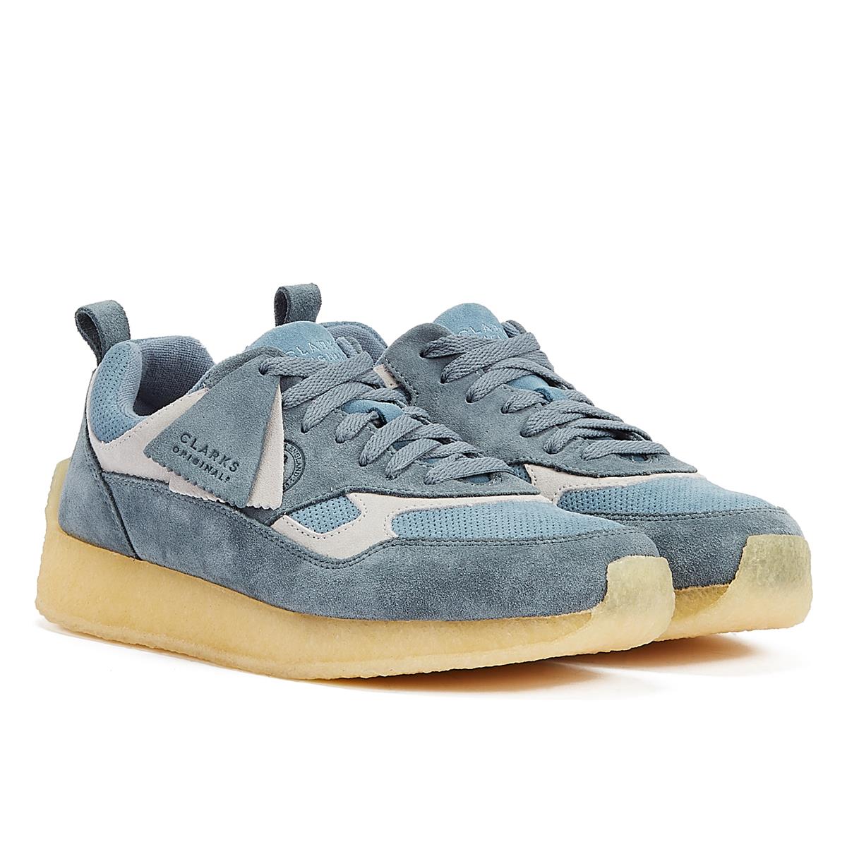 Clarks Originals Lockhill Combi Herren-Blaue Turnschuhe