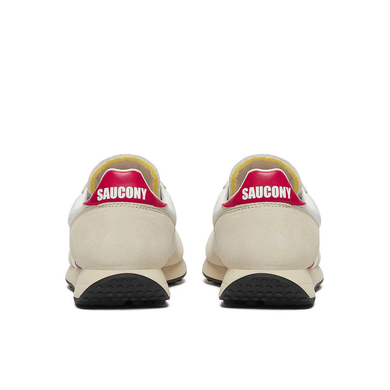 Saucony Trainer 80 Wildleder Weiße Turnschuhe