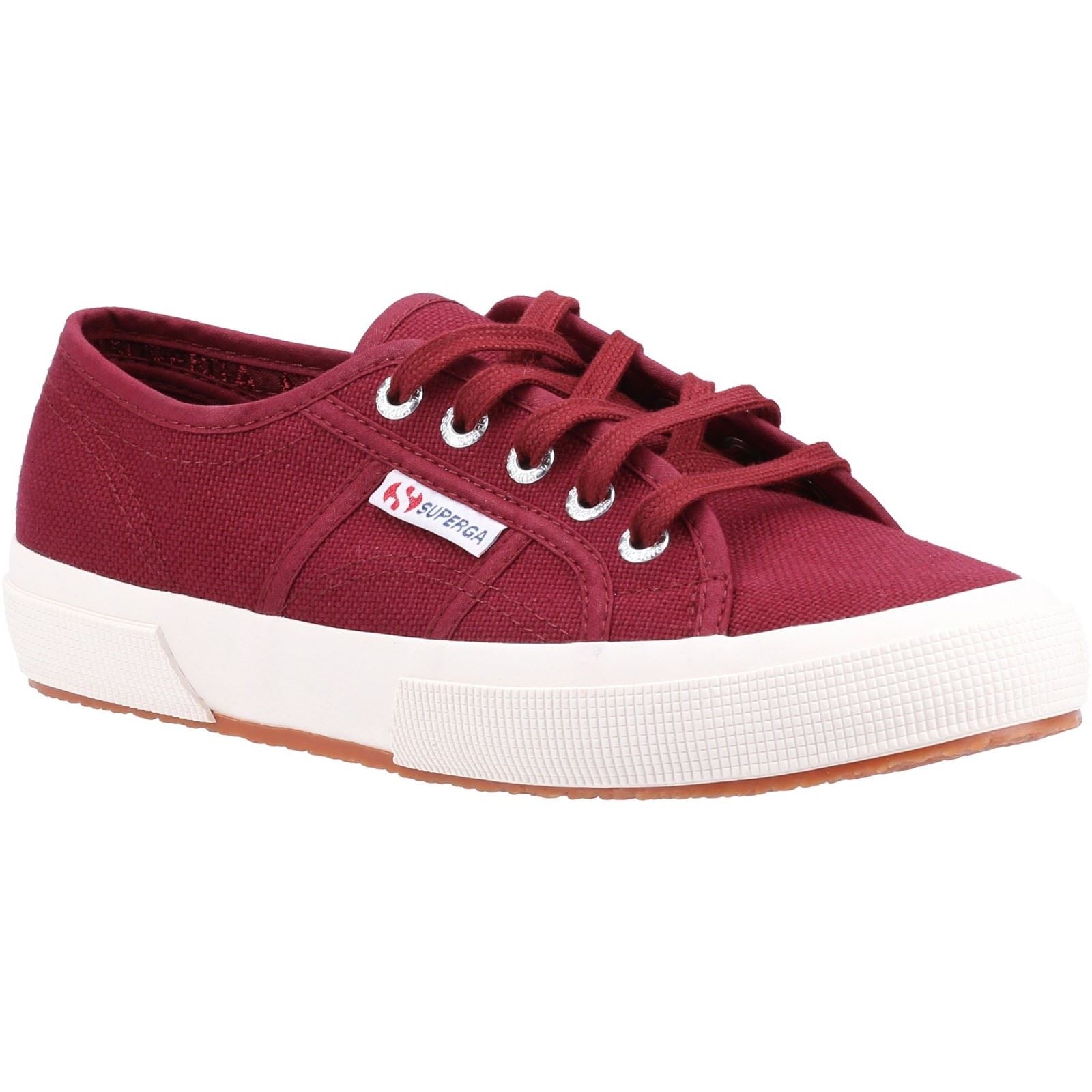 Superga 2750 Cotu Classic 100% Baumwolle Damen Dunkel Bordeaux Sneakers