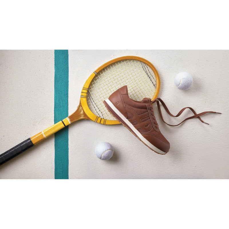 Hush Puppies Seventy8 Herren Sneaker Aus Cognacfarbenem Leder