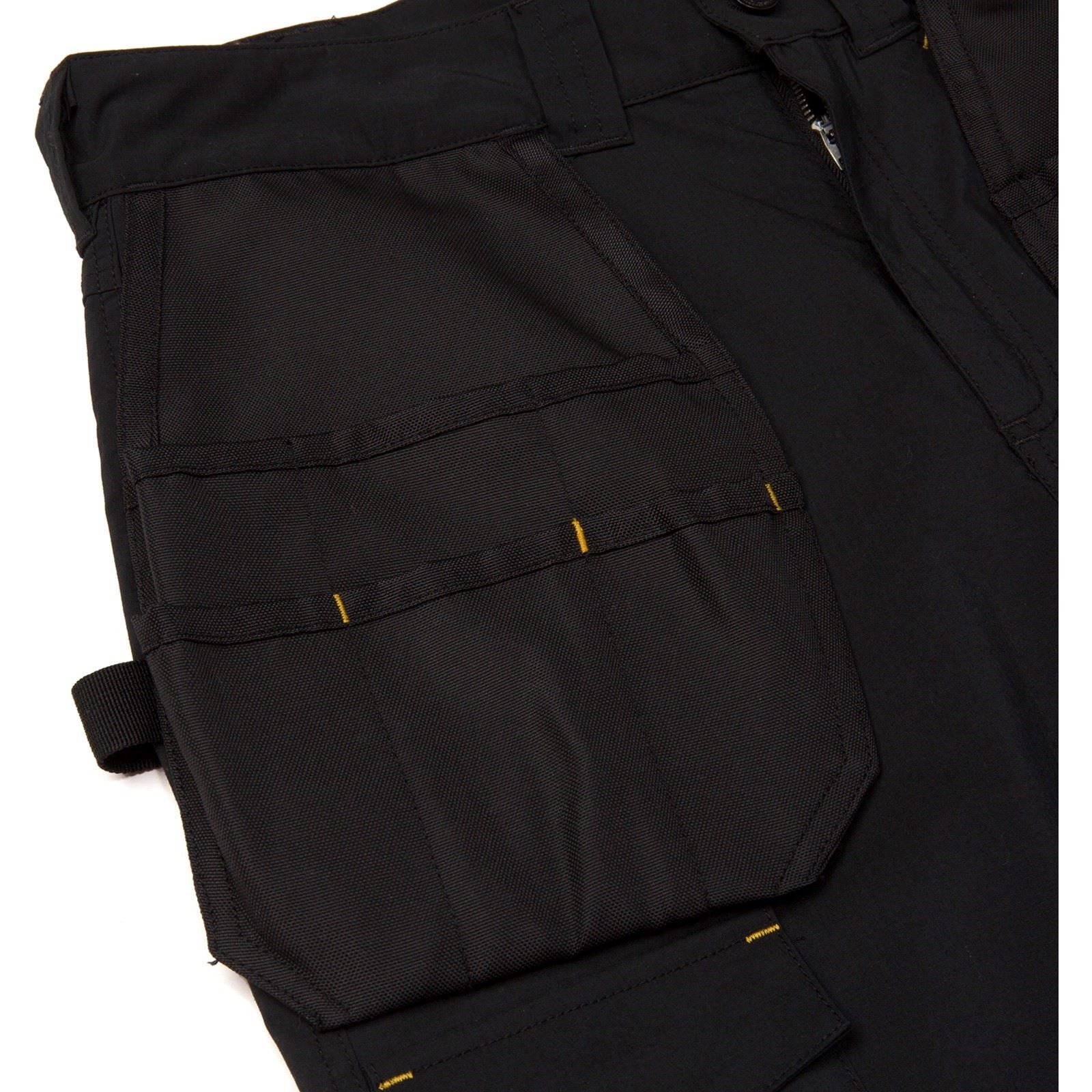 Caterpillar Nexus Holster Stretch Pocket Baumwoll Herren Schwarze Farbe Outdoor Hosen