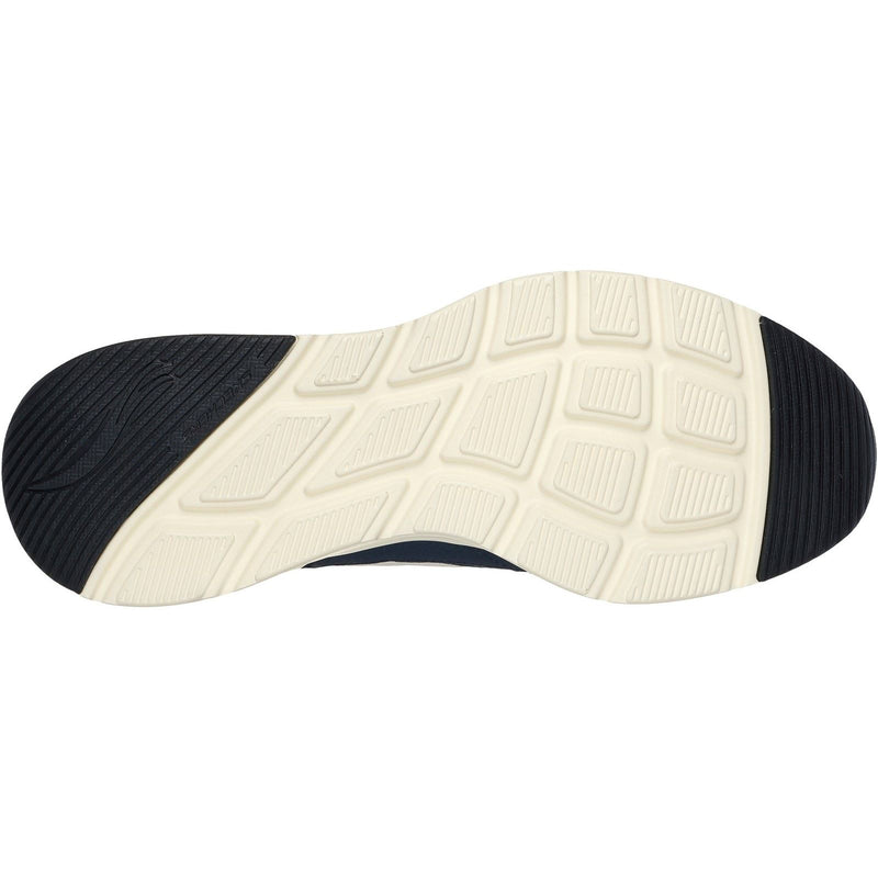Skechers Skech-Air Court - Yatton Leder Herren Navy/Natural Sneaker