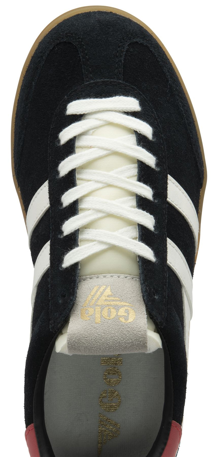 Gola Cyclone Wildleder Damen Schwarz Sneakers
