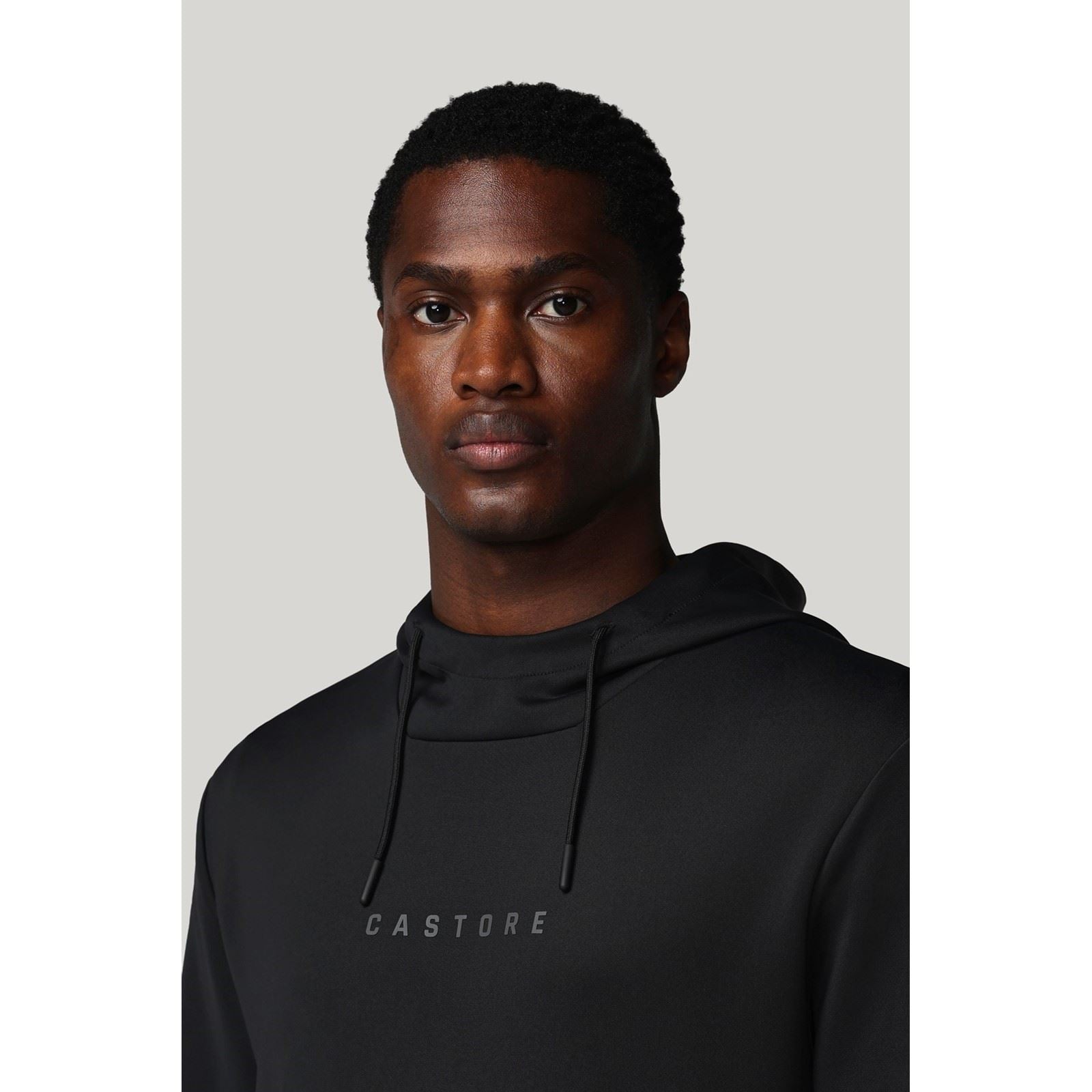 Castore Flex Hoodie Herren Schwarzes Kapuzensweatshirt