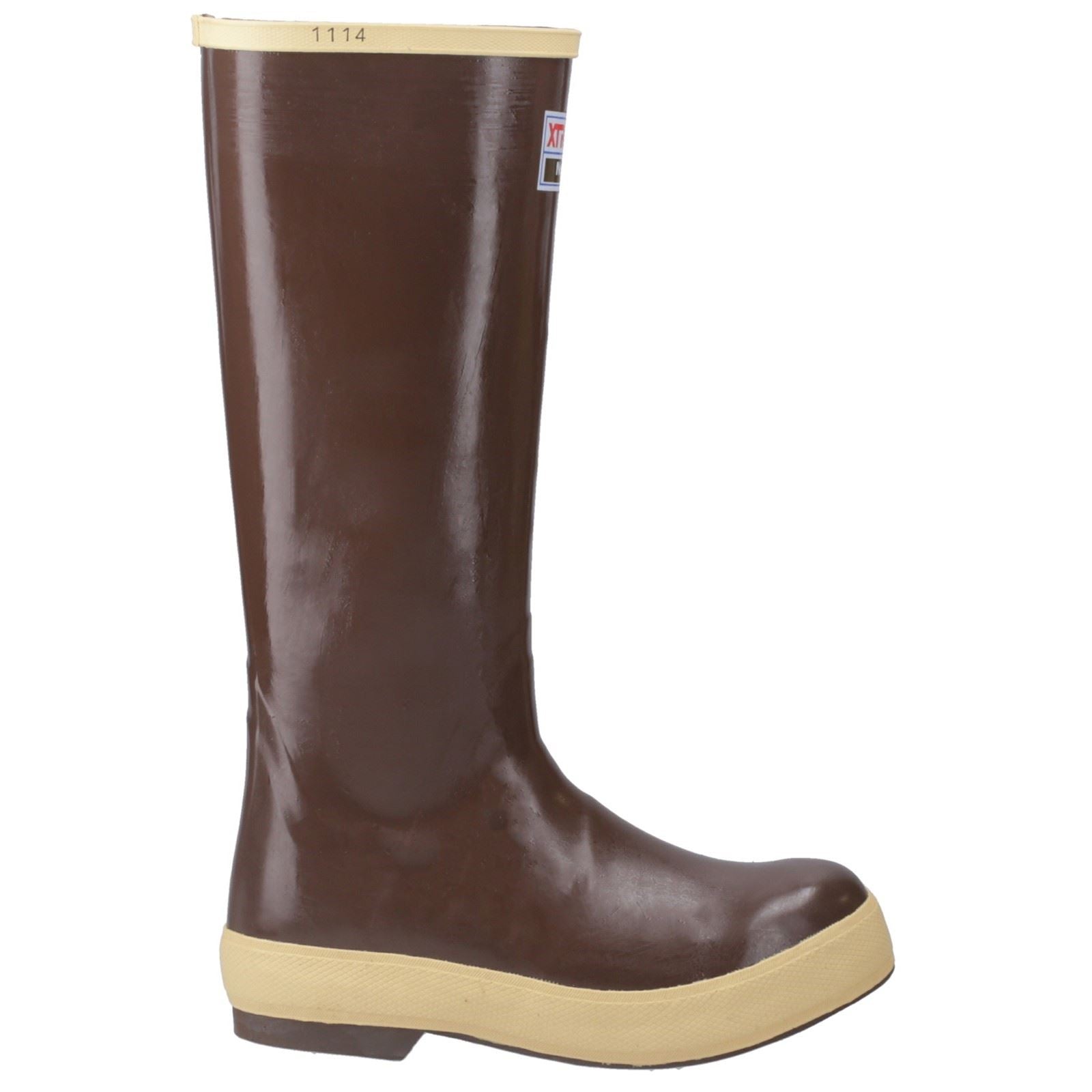 Xtratuf Legacy Fünfzehn Zoll Einfache Zeh Gummi Kupfer/Tan Wellington Stiefel