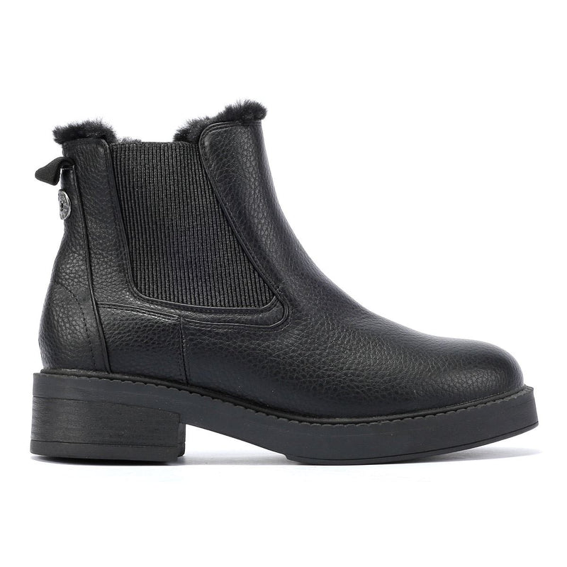 Blowfish Malibu Vera Cozy Damen-Schwarzstiefel Aus Kunstleder