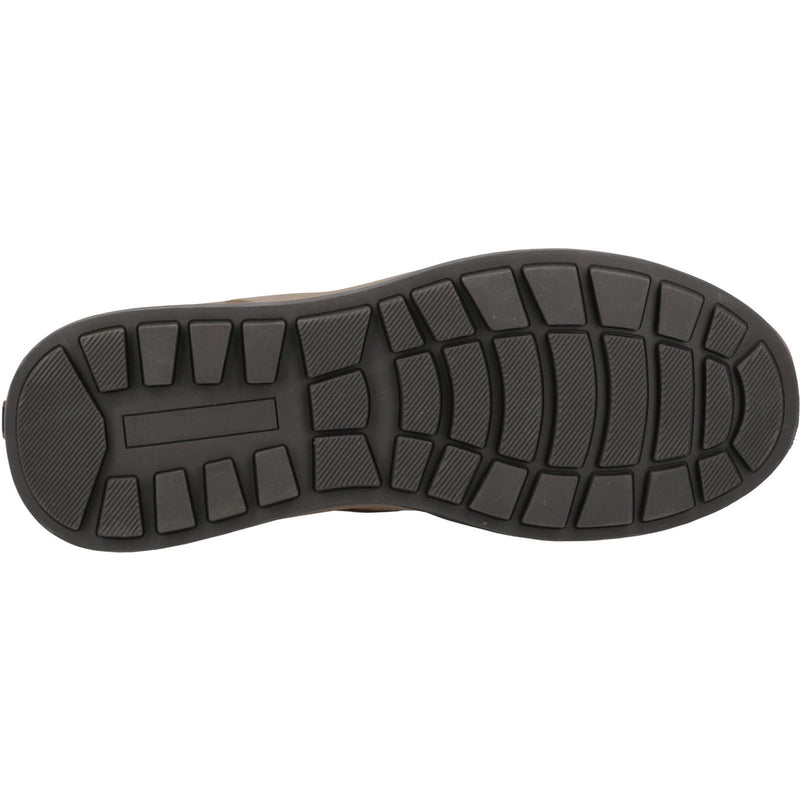 Hush Puppies Adam Nubuk Herren Schnürschuhe In Taupe