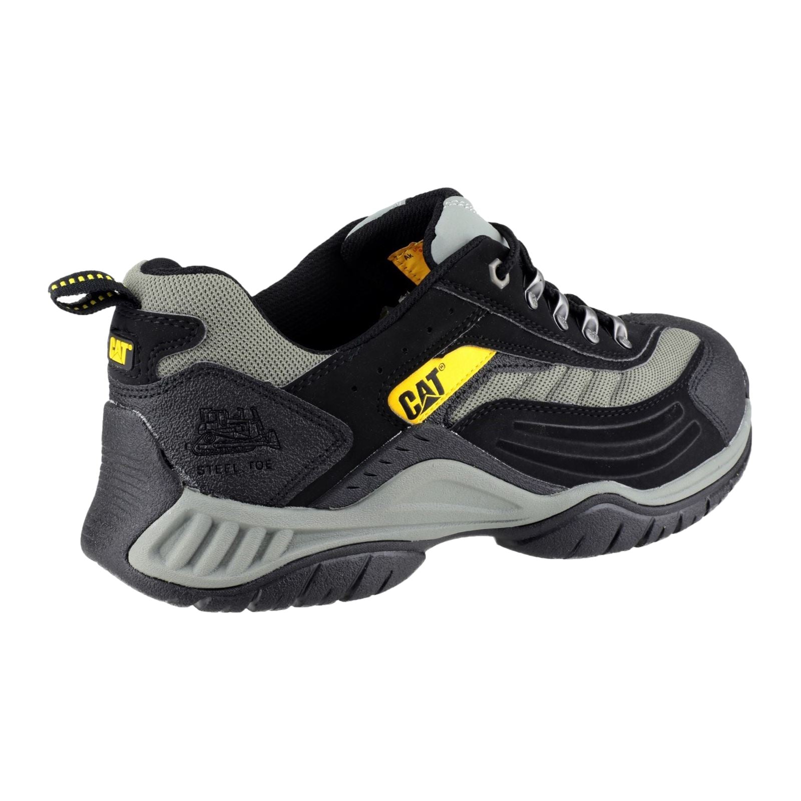 Caterpillar Moor Leder Schwarze Farbe Sicherheitssneaker