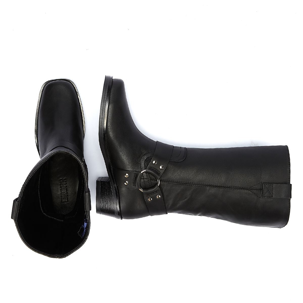 Bronx Auslöser Hohe Schwarze Stiefel Für Damen