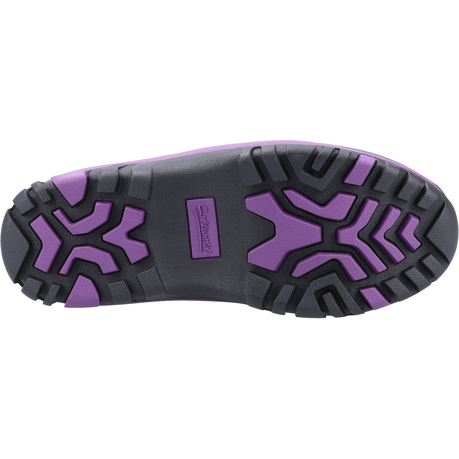 Cotswold Blaze TPR+Neopren Damen Lila Gummistiefel