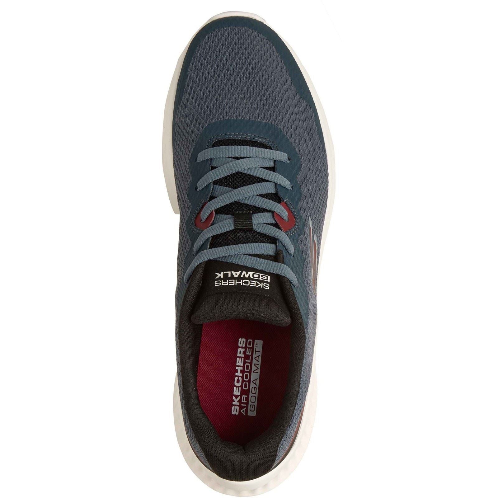 Skechers GO WALK Now Viligent Polyester Herren Slate Sneakers