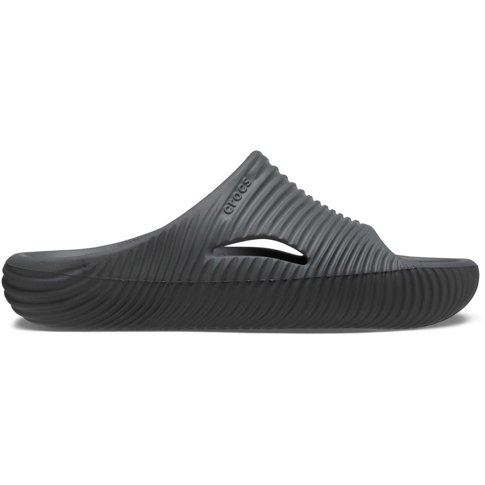 Crocs Mellow Tide Recovery Thermoplastische Schiefergraue Schieber