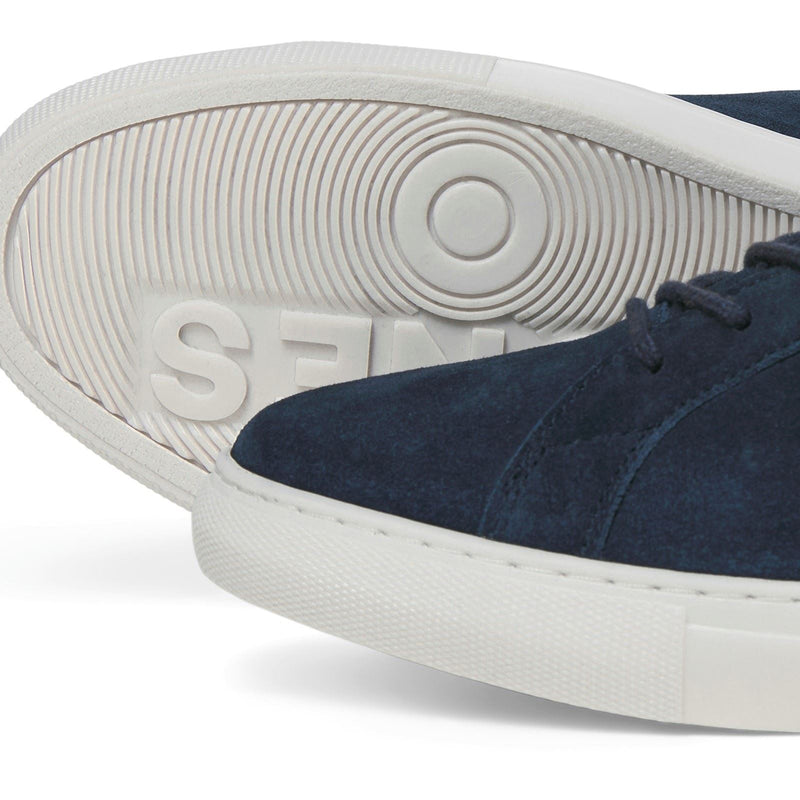 Jack & Jones Galaxy Suede Herren Sneaker Aus Marineblauem Wildleder