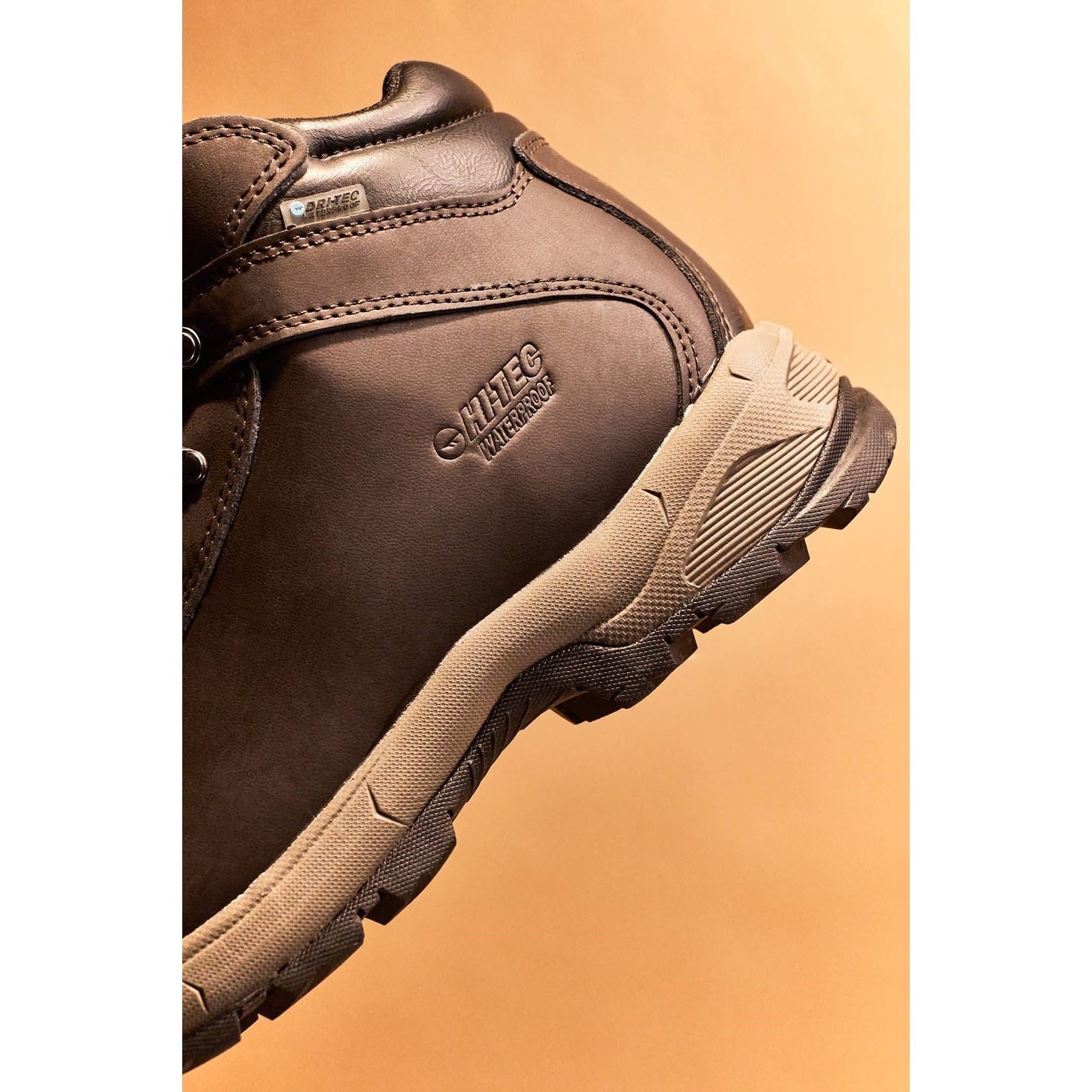 Hi-Tec Eurotrek Lite Waterproof Kunstleder Wanderstiefel Für Damen In Dunkelschokolade