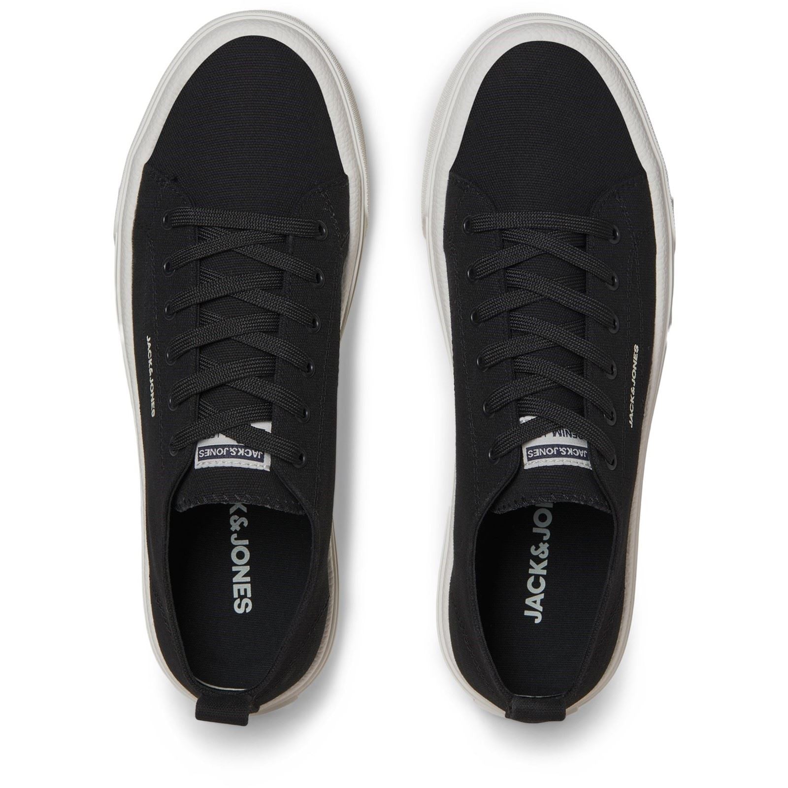 Jack & Jones Bayswater Canvas Polyester Herren Sneaker Anthrazit