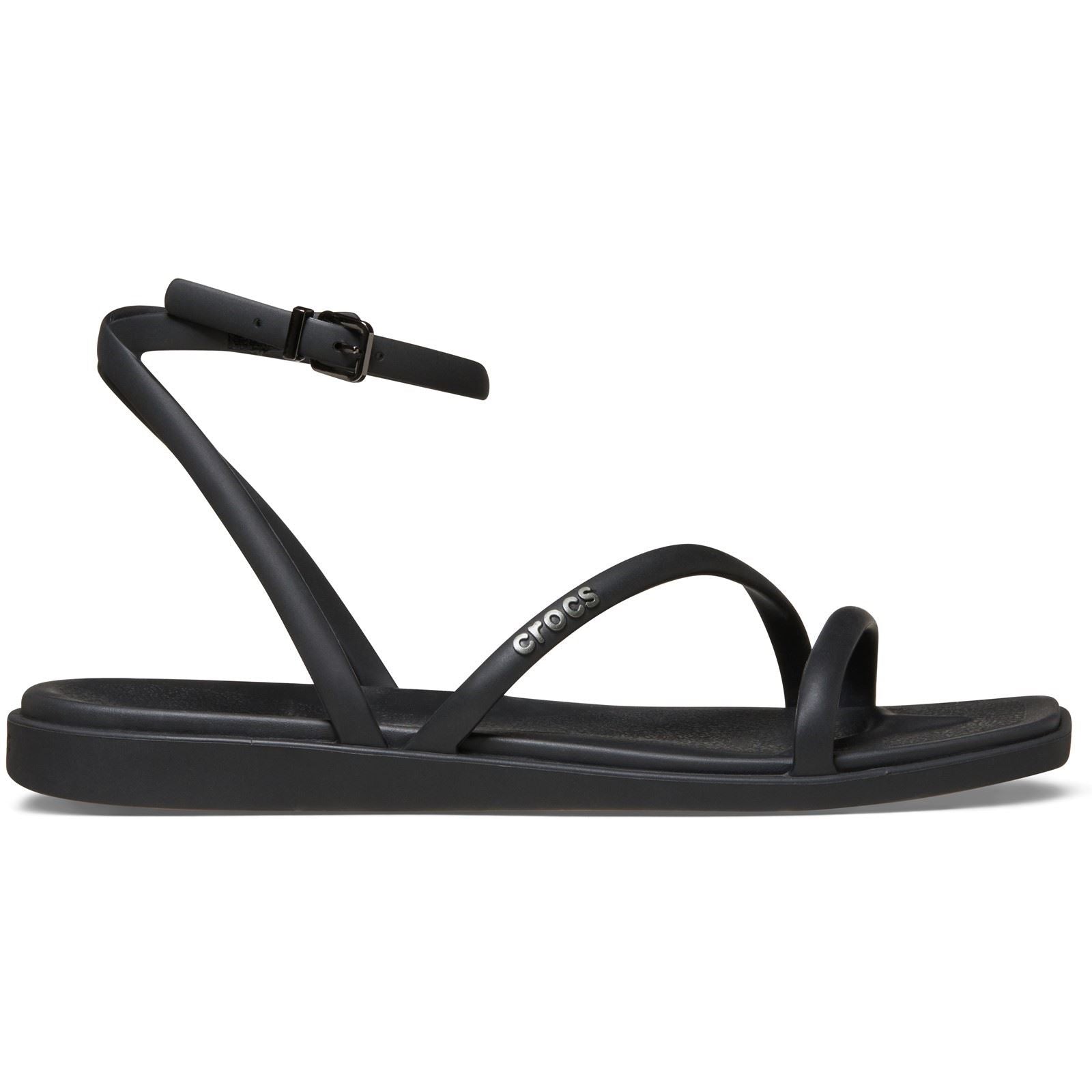 Crocs Miami Toe Loop Eva Damen Schwarze Sandalen