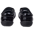 Hush Puppies Rina Junior Patent Mädchenschuhe Aus Schwarzem Lackleder
