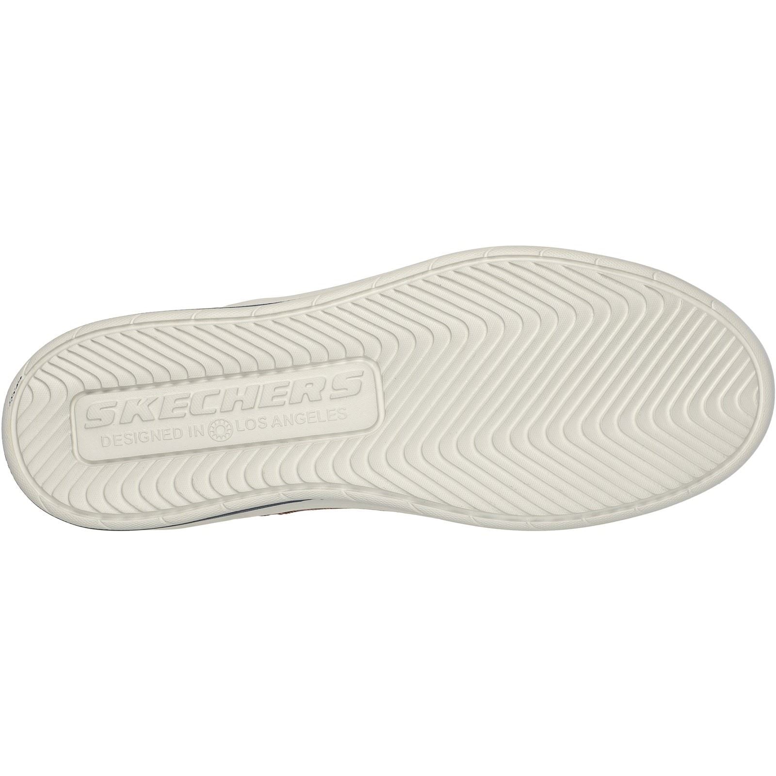 Skechers Hyland - Ratner Herrenschuhe Aus Baumwolle In Marineblau Mit Schnürung