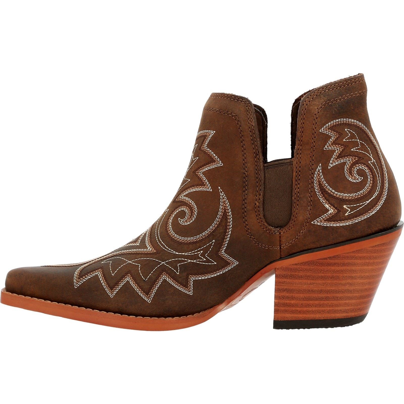 Durango Crush Leder Damen Kaffee Stiefel