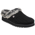 Skechers Keepsakes Ice Angel Polyester Damen Hausschuhe In Schwarz
