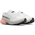 Merrell Agility Peak 5 Damen Wanderschuhe Weiß/weichkoralle