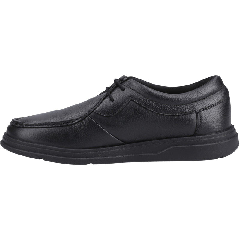 Hush Puppies Ronan Mocc Leder Jungen Schwarze Farbe Mokassin Schuhe