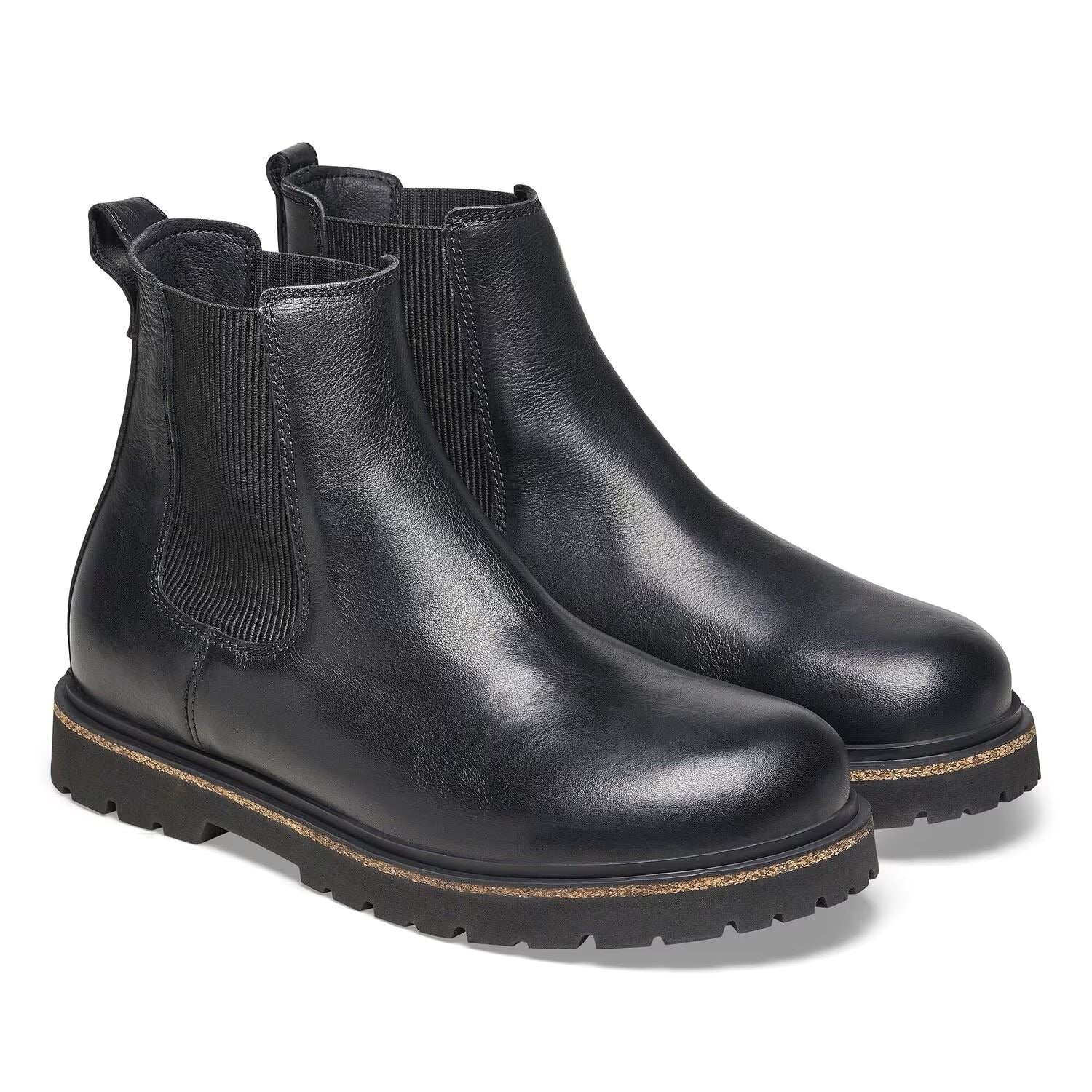 Birkenstock Highwood Chelsea Damenlederstiefel In Schwarz