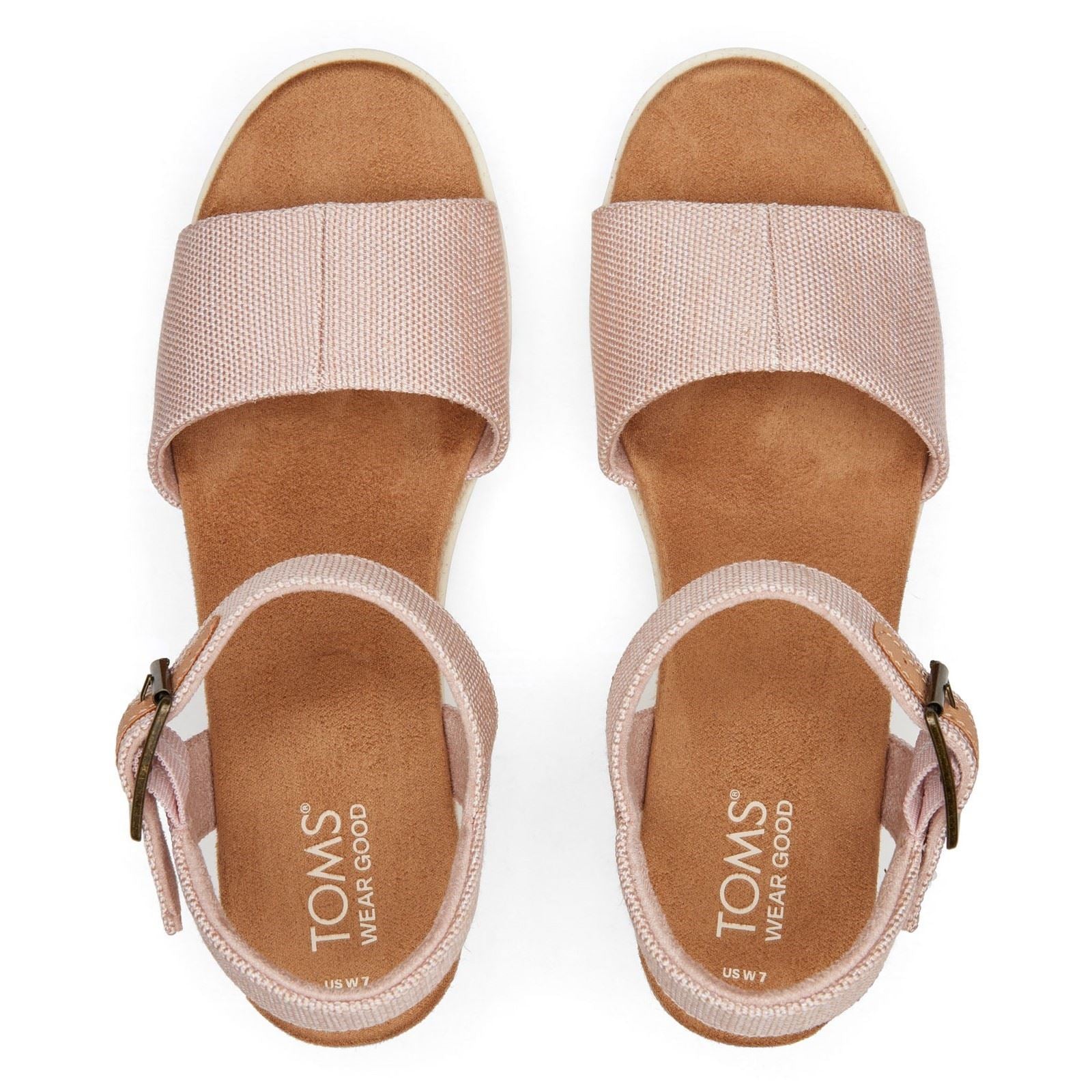 TOMS Diana Damen Ballettrosa Wedges