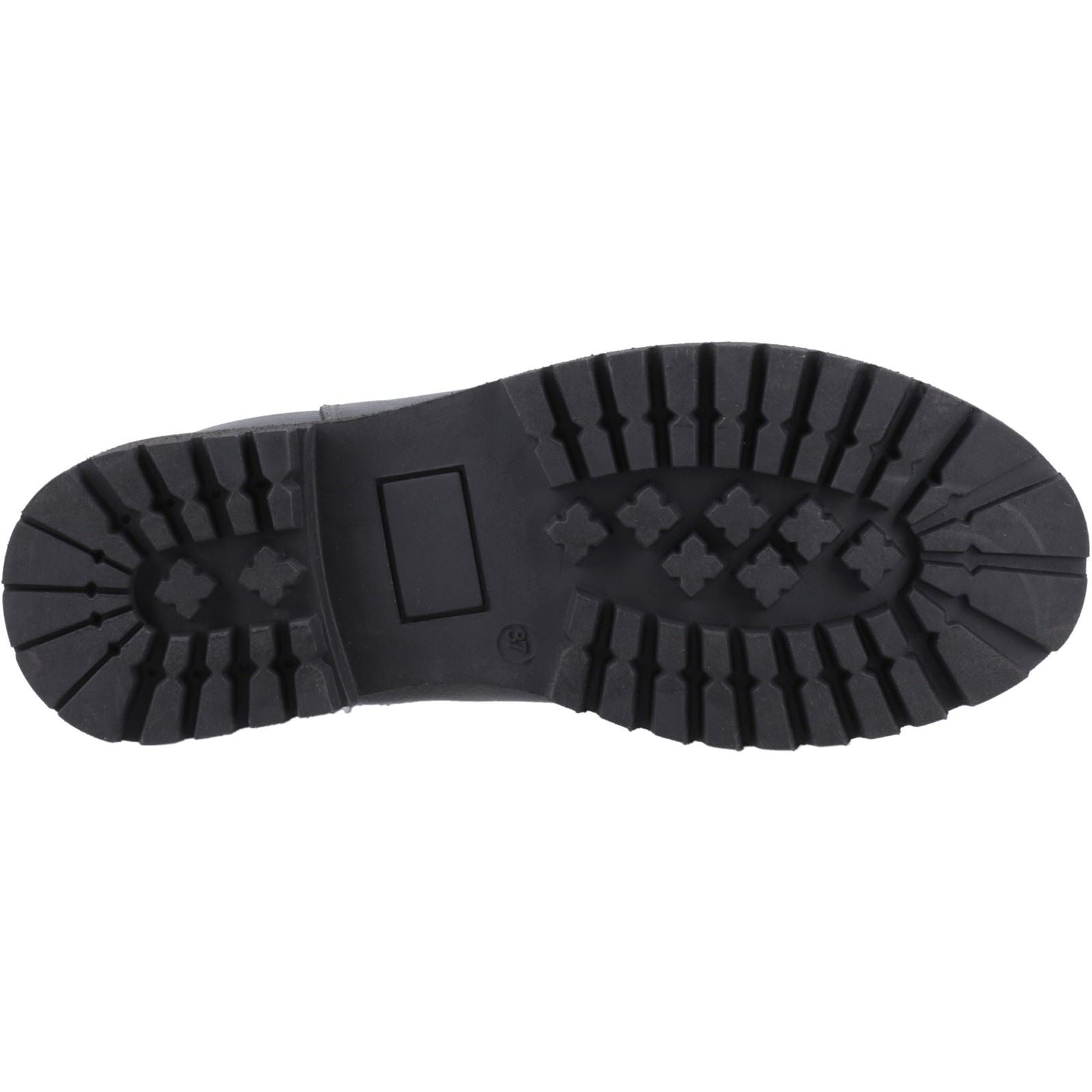 Hush Puppies Wynter Damen Chelsea Stiefel aus schwarzem Leder