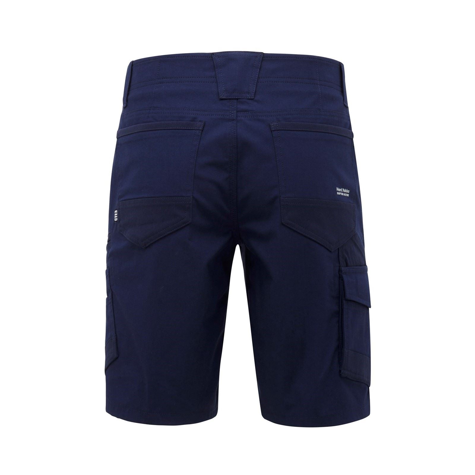 Hard Yakka Raptor Active Baumwoll Männer Kurze Blaue Shorts Bis Zum Knie