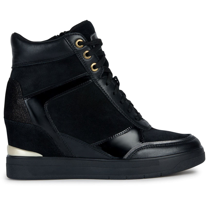 Geox D Maurica Damen-Sneakers In Schwarz