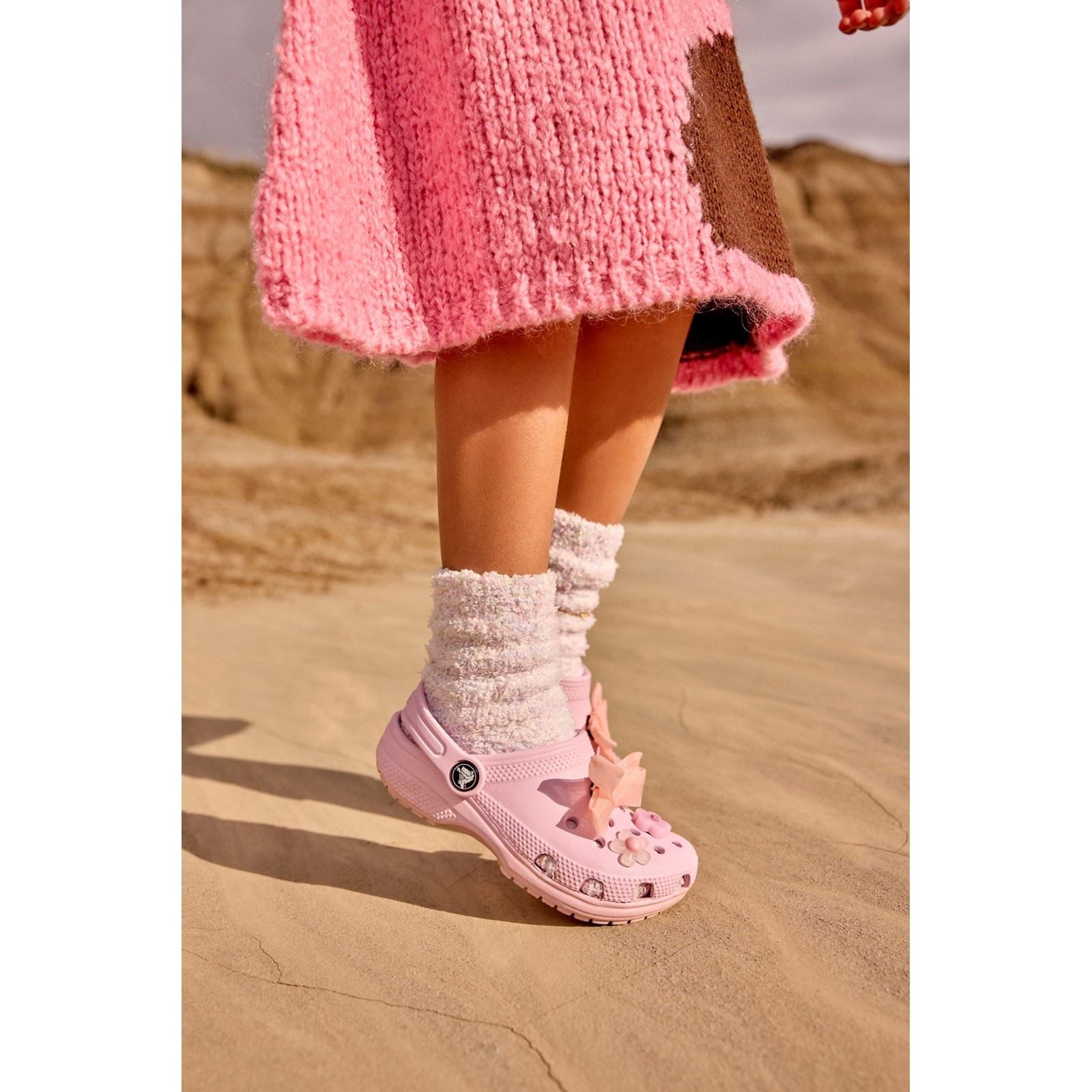Crocs Kids' Classic Clog Thermoplastische Rosa Slipper