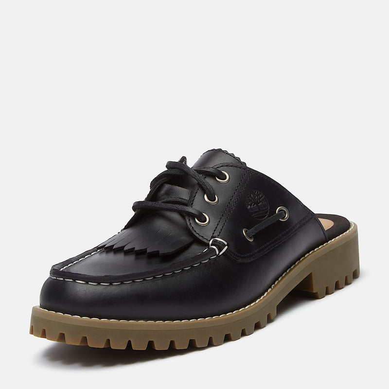 Timberland Noreen Damen Clogs Aus Schwarzem Leder