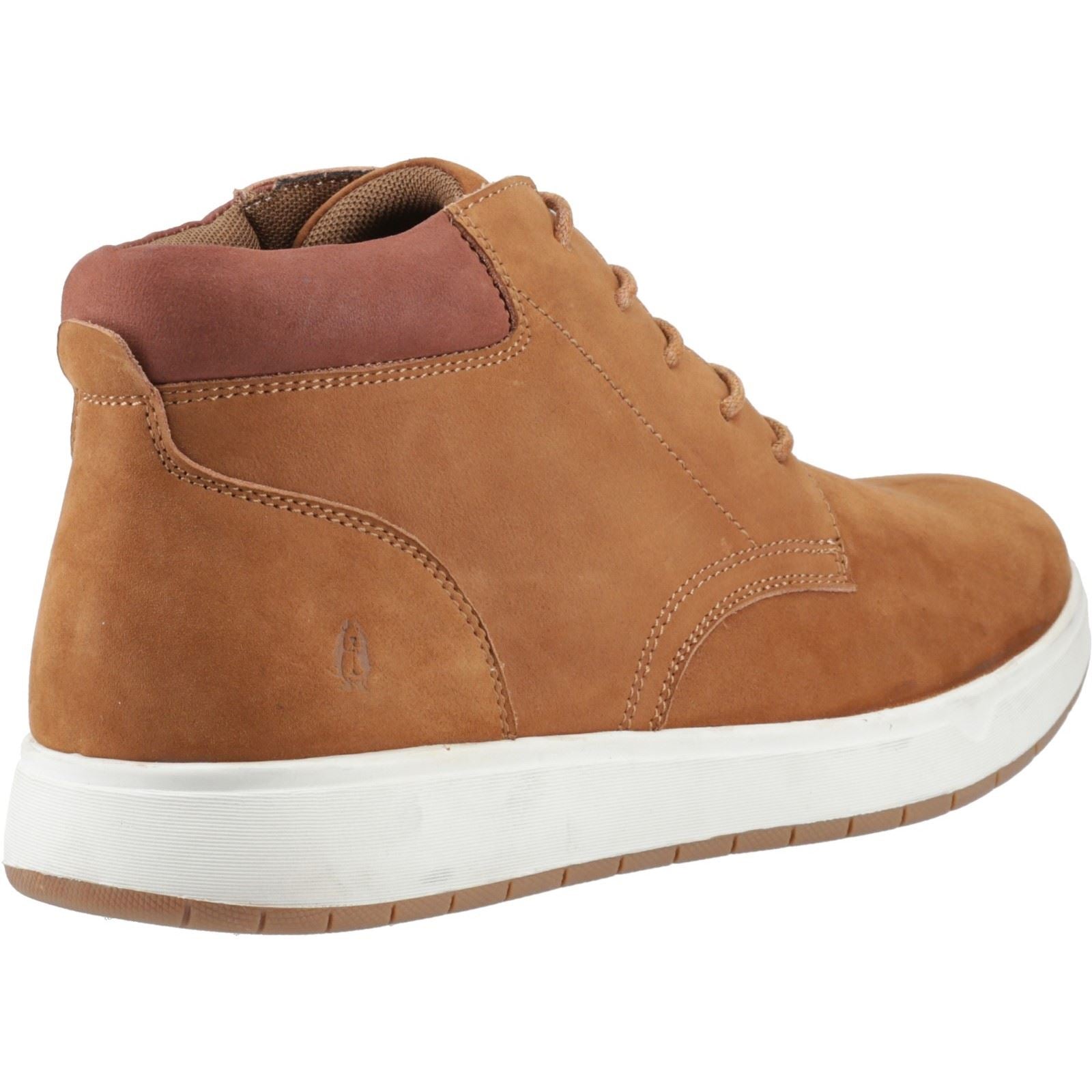 Hush Puppies Bronko Chukka Leder Herren Tan Stiefel